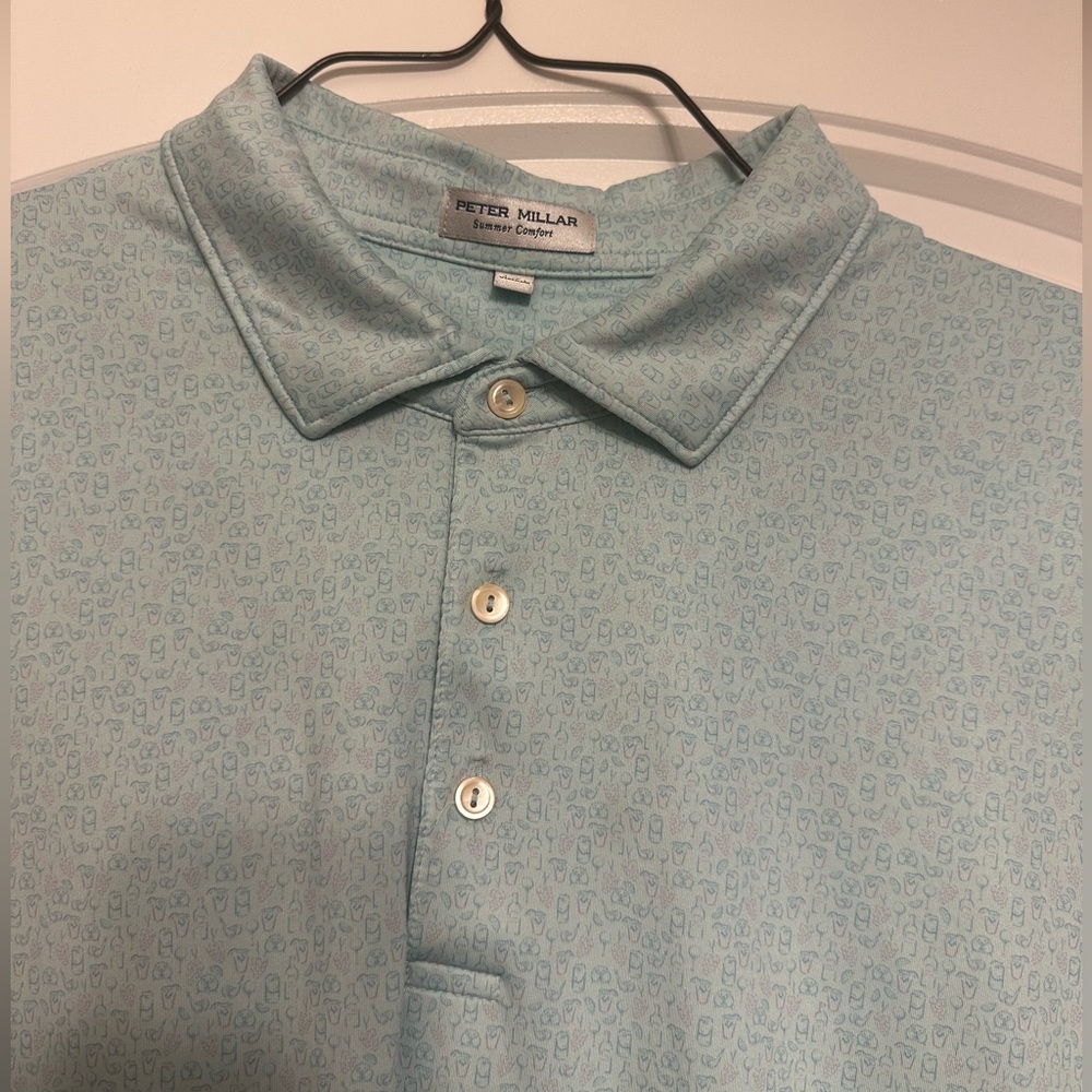 Peter Millar Summer Comfort Men’s Polo Size XL